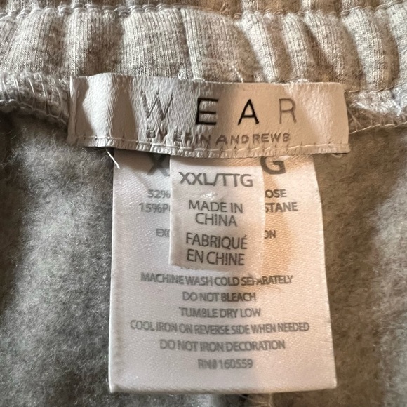 Gray Sweatpants with Blue Accents - Picture 3 of 3